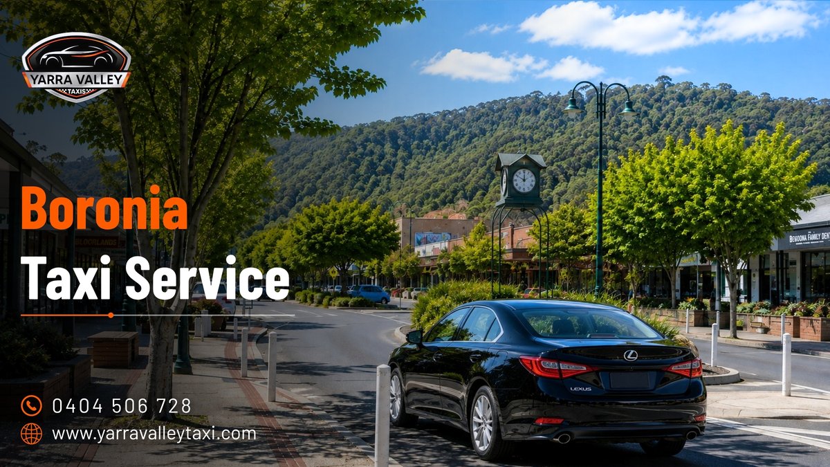 Boronia Taxi Service — Yarra Valley Taxis